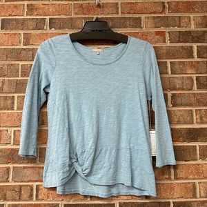 Teal Habitat Long Sleeve Top